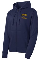 Image of Sport-Tek Sport-Wick Fleece Full-Zip Hooded Jacket