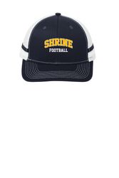 Image of Port Authority Two-Stripe Snapback Trucker Cap