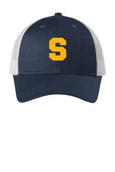 Image of Port Authority Low-Profile Snapback Trucker Cap