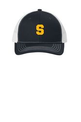 Image of Port Authority Youth Snapback Trucker Cap