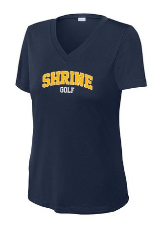Sport-Tek Ladies PosiCharge Competitor V-Neck Tee image thumbnail