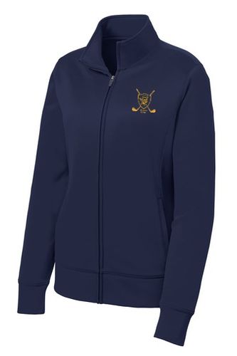 Sport-Tek Ladies Sport-Wick Fleece Full-Zip Jacket image thumbnail