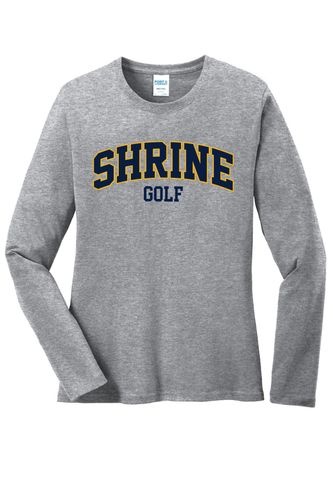 Port & Company Ladies Long Sleeve Core Cotton Tee image thumbnail