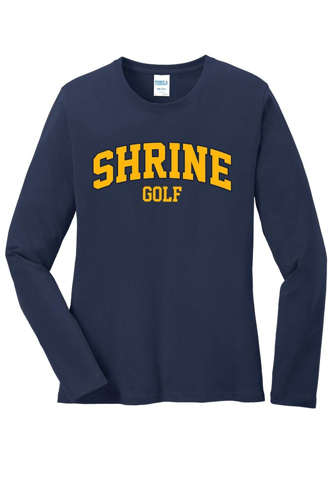 Port & Company Ladies Long Sleeve Core Cotton Tee primary image