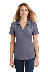 Image of Sport-Tek Ladies PosiCharge Tri-Blend Wicking Polo
