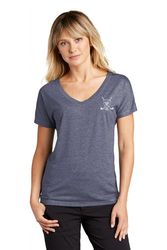 Image of Sport-Tek Ladies PosiCharge Tri-Blend Wicking Dolman Tee