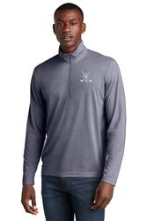 Image of Sport-Tek PosiCharge Tri-Blend Wicking 1/4-Zip Pullover