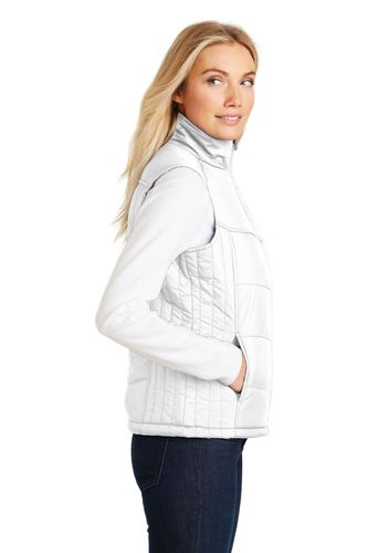 Port Authority Ladies Puffy Vest.  image thumbnail