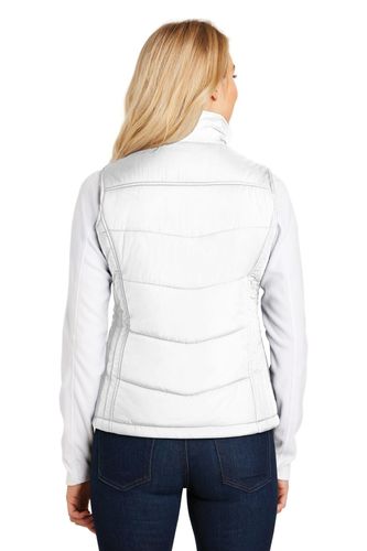 Port Authority Ladies Puffy Vest.  image thumbnail