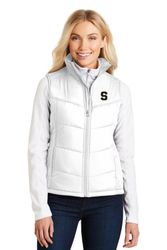 Image of Port Authority Ladies Puffy Vest. 
