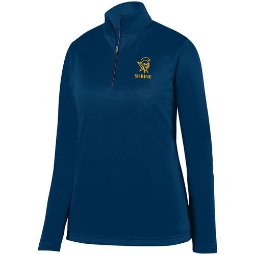 Women's Wicking Fleece Quarter-Zip Pullover image thumbnail