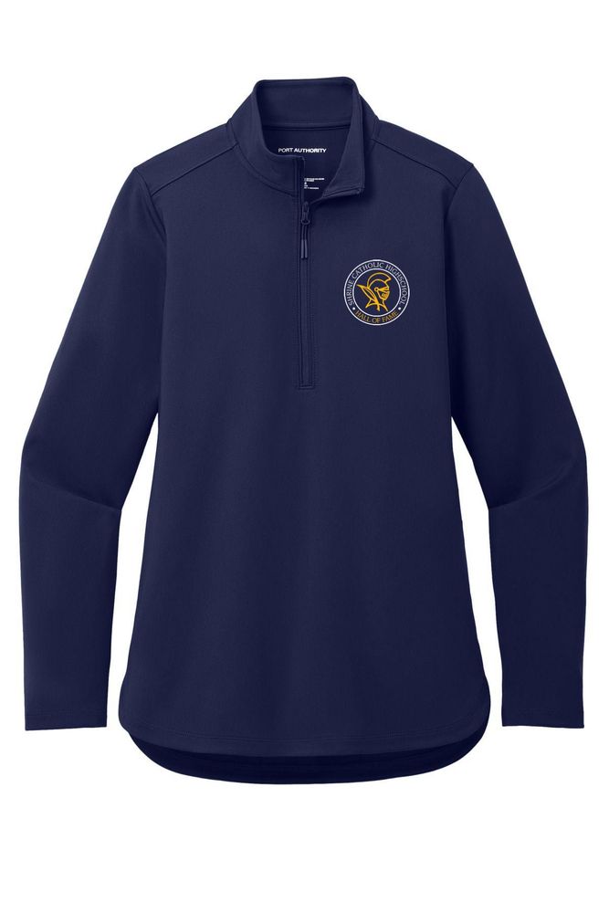 Port Authority Ladies C-FREE Double Knit 1/4-Zip primary image