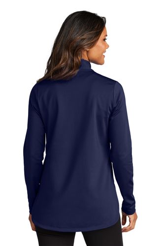 Port Authority Ladies C-FREE Double Knit 1/4-Zip image thumbnail