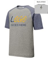 Image of Sport-Tek PosiCharge Tri-Blend Wicking Raglan Tee