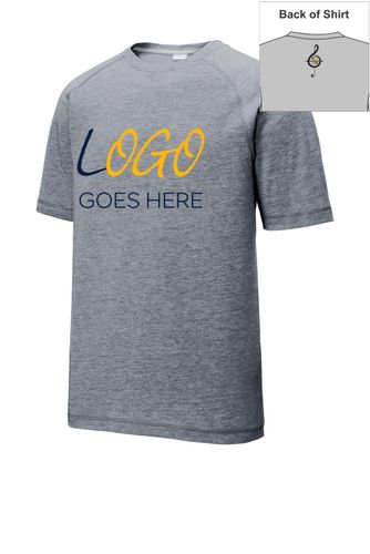 Sport-Tek PosiCharge Tri-Blend Wicking Raglan Tee image thumbnail
