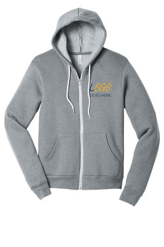 BELLA+CANVAS Unisex Sponge Fleece Full-Zip Hoodie image thumbnail