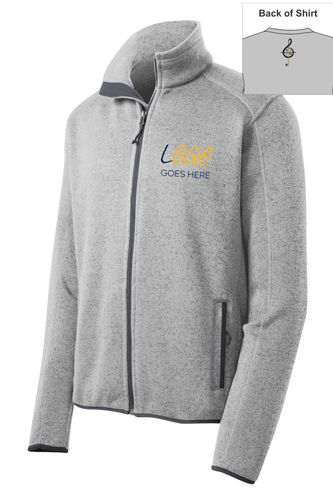Port Authority Sweater Fleece Jacket image thumbnail