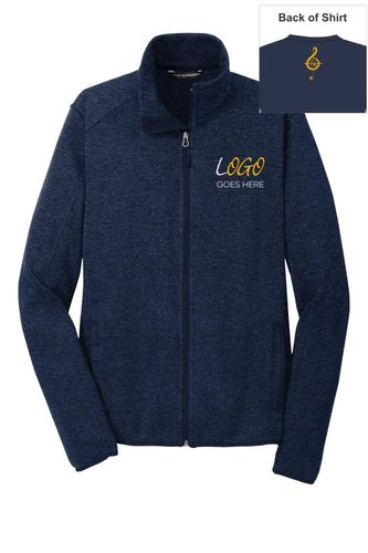 Port Authority Sweater Fleece Jacket image thumbnail