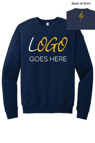 BELLA+CANVAS Unisex Sponge Fleece Drop Shoulder Sweatshirt image thumbnail