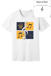 Image of SQUARE LOGO BELLA+CANVAS Unisex Jersey Short Sleeve Tee