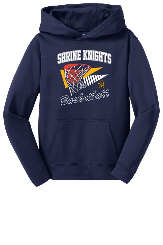 Sport-Tek Youth Sport-Wick Fleece Hooded Pullover primary image