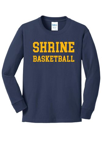 Port & Company Youth Long Sleeve Core Cotton Tee image thumbnail