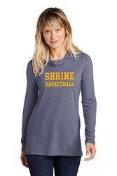 Image of Sport-Tek Ladies PosiCharge Tri-Blend Wicking Long Sleeve Hoodie