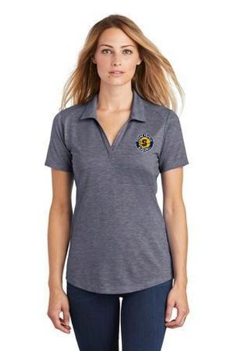 Sport-Tek Ladies PosiCharge Tri-Blend Wicking Polo image thumbnail