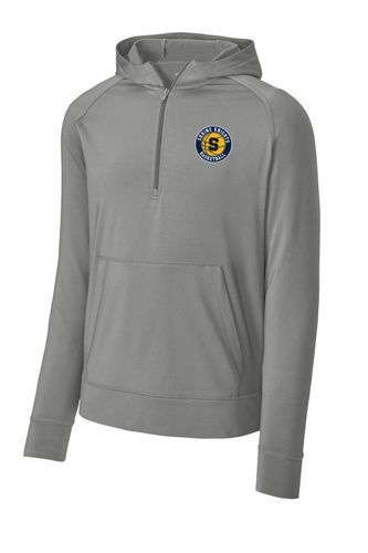 Sport-Tek Sport-Wick Stretch 1/2-Zip Hoodie image thumbnail