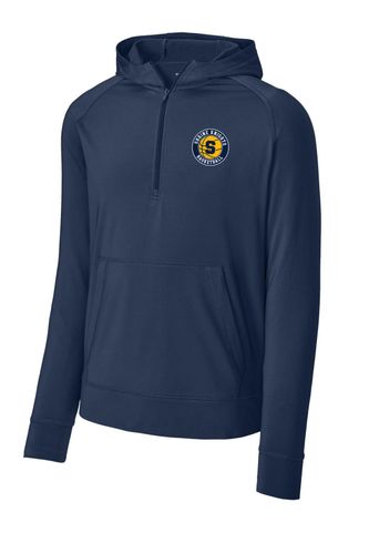 Sport-Tek Sport-Wick Stretch 1/2-Zip Hoodie image thumbnail