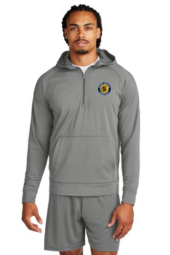 Sport-Tek Sport-Wick Stretch 1/2-Zip Hoodie image thumbnail