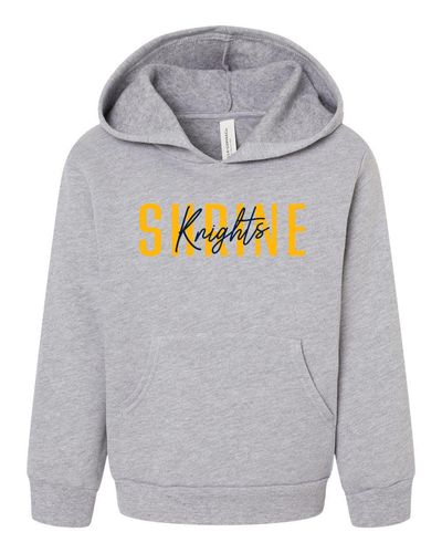 Shrine Knights | Block & Script Toddler Hooded Sweatshirt image thumbnail