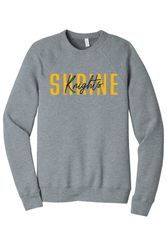 Image of Shrine Knights | Block & Script Crewneck Sweatshirt