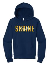 Image of Shrine Knights | Block & Script Youth Hooded Sweatshirt