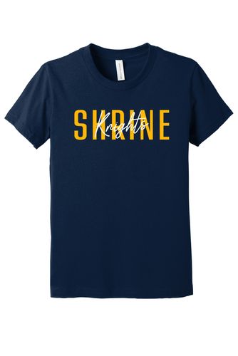 Shrine Knights | Block & Script Youth Short Sleeve	 image thumbnail