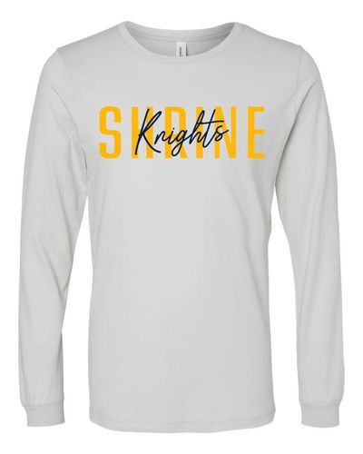 Shrine Knights | Block & Script Long Sleeve image thumbnail