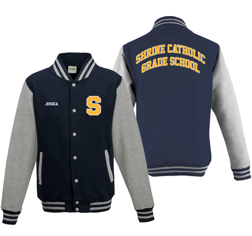 Youth 80/20 Heavyweight Letterman Jacket image thumbnail