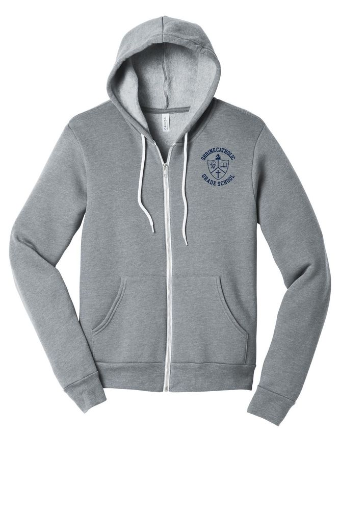 BELLA+CANVAS Unisex Sponge Fleece Full-Zip Hoodie primary image