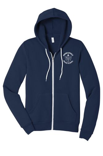 BELLA+CANVAS Unisex Sponge Fleece Full-Zip Hoodie image thumbnail