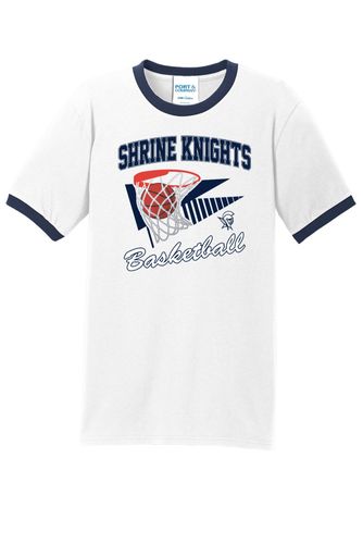 Vintage Tee Shrine Knights Basketball image thumbnail