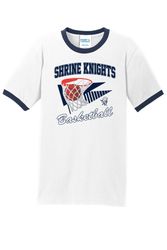 Image of Vintage Tee Shrine Knights Basketball
