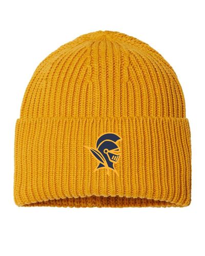 Sustainable Chunky Rib Cuffed Beanie - OAK image thumbnail