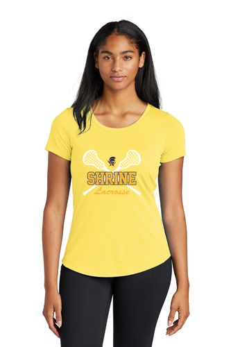 New Era  Ladies Series Performance Scoop Tee. image thumbnail