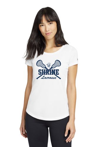 New Era  Ladies Series Performance Scoop Tee. image thumbnail