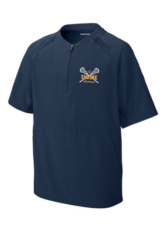 Sport-Tek Youth Repeat 1/2-Zip Short Sleeve Jacket image thumbnail