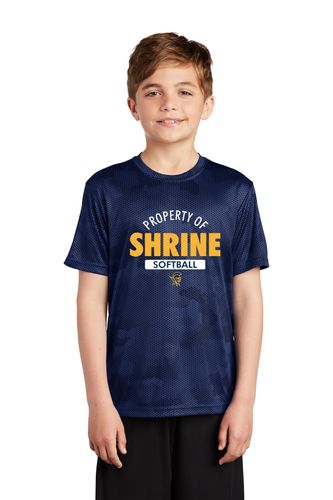 Sport Tek Youth CamoHex Tee image thumbnail