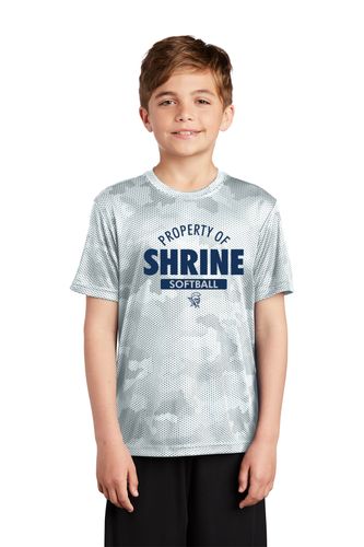 Sport Tek Youth CamoHex Tee image thumbnail