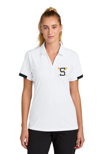 Sport-Tek Women's Club Colorblock Polo image thumbnail