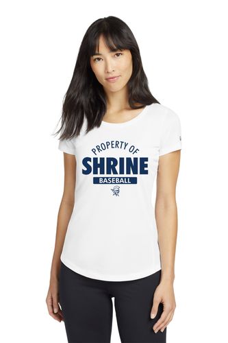 New Era  Ladies Series Performance Scoop Tee. image thumbnail