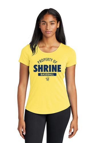 New Era  Ladies Series Performance Scoop Tee. image thumbnail